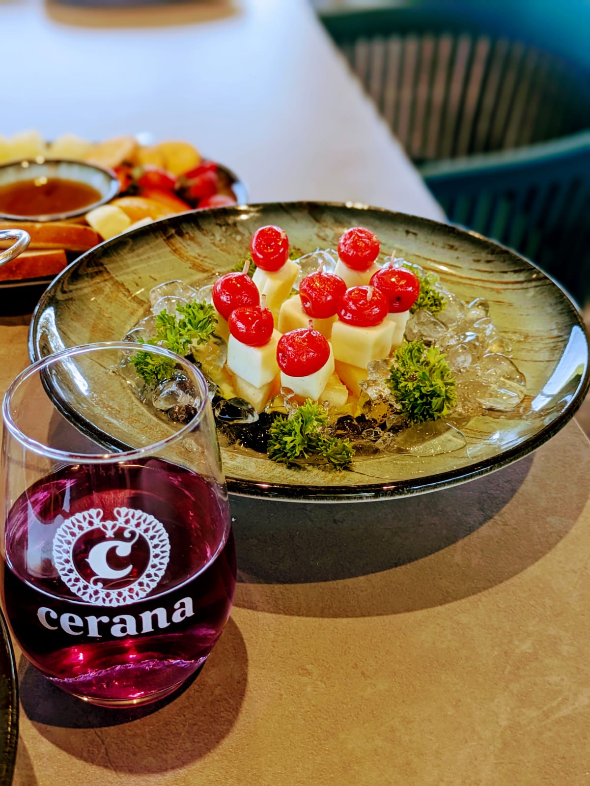 Cerenity Food with Blue Pea Lavender Mead